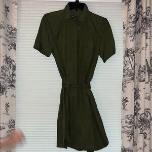 Jcrew Olive Green Dress